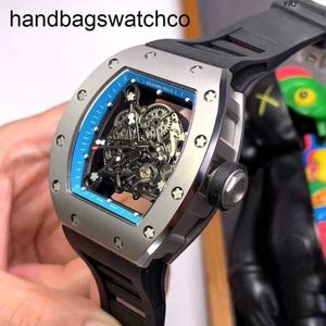 Richarmilles Uhr Mechanische Uhren Richads Milles Richad Rm055 Serie Neue Wishbone Vollautomatische Herrenarmbanduhr frj
