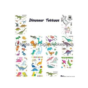 Party Favor Kidztatz Waterproof Dino Tattoos - Fun Safe Favors For Boys Girls Birthdays Christmas Events Drop Delivery Home Garden Fes Dhtan