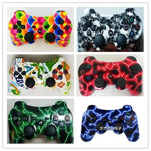 Controlador sem fio Bluetooth Gamepad 22 cores para PS3 Vibration Joystick Game Pad GameHandle Controllers Play Station com caixa de varejo