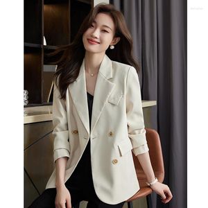 Damenanzüge Büro Damen Überlegenes Design Mode OL Blazer Frauen Kleidung Mädchen Schöne Schöne solide Jacken Weibliche Kleidung BPY8051