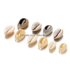 Shell Bone Coral Natural Small Sea Conch Shape For Diy Jewelry Making Finding Accessories Supplies Seashell Necklace Bracelet 50Pcs Dr Dhdhw