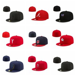 2024 Mexico Fitted Caps Letter M Hip Hop Size Hats Baseball Adult Flat Peak for Men Women Full Closed Casual Outdoor Size 7-8