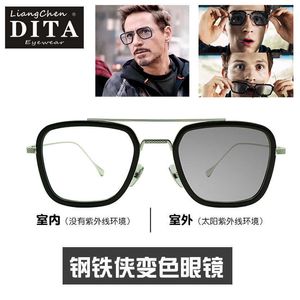 Designer Fashion Dita 8A Sunglasses online store L C DITA Spider Man Iron Donnie Edith Same Color Changing Glasses Myopia Men's High Beauty Frame Have Logo