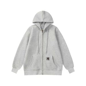 2023 Novos Hoodies Masculinos Moletom América do Norte Marca Carhartts Jaqueta Clássica Bordado e Feminino Solto Com Capuz e Calças Y4