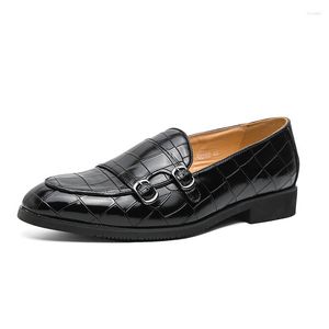 Dress Shoes Men Microfiber Leather Loafers Italian Design Wedding Comfortable Male Breathable Club Party Zapatos Hombre