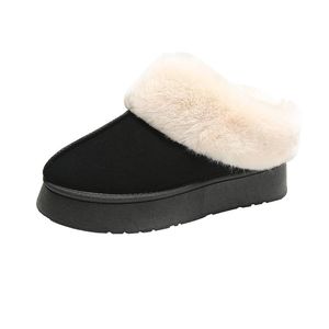 2024 Kobiety Buty Snow Bot Triple Black Chestnut Classic Furt Krótki płaskie botki damskie damskie botki zimowe ciepłe kapcie bez poślizgu