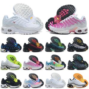 2021 TN Childrens Athletic Shoes Kids Sneakers Boys Basketball Child Huarache Legend Blue275i