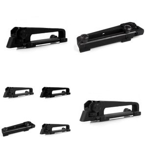 Carry Handle And Rear Sight W/ See Through Picatinny Rail Mount Combo M4 M16 Drop Delivery