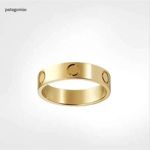 Titane 6mm Acier 5mm 4mm Sier Love Ring Créateur de mode Hommes et Femmes Or Rose Sier Bijoux Bande avec Diamants pour Amoureux Couple B rs