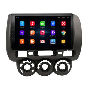 Android 10 2 Din Araba Video Radyo Multimedya Player Honda Fit Jazz 2001-2008287C için Otomatik Stereo GPS Haritası