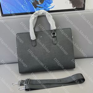 Passwortsperre Aktentasche Hochwertige Herren-Laptoptasche aus echtem Leder Designer-Aktentasche Klassische Herren-Umhängetaschen für Computer