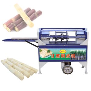 Kommerzieller automatischer Zuckerrohrschäler/Heiße Mini-Zuckerrohrschälmaschine/Werkzeug zum Schälen von Zuckerrohr