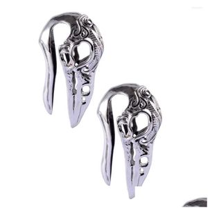 Decorative Flowers Wreaths Ear Gauges Tunnels Ears Plugs Hangers Stretched Auricle Diy Studs Weights Earrings Stainless Screw Jewe Dhsma