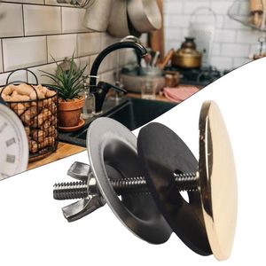 Badtillbehör Set Faucet Hole Cover Kitchen Sink Plug Badtub 5 7 1.2cm Eliminera Täppande rost motstånd