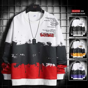 Herbst Hoodies Sweatshirts Männer Winter Mode Gedruckt Pullover Hoodie Herren Casual Streetwear Lose Jumper Sweatshirt Männlich 201020316j