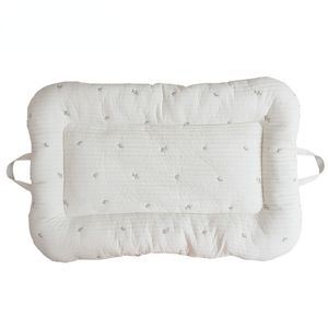 Berços para bebês 90x65cm colchão dualuse babynest nascido algodão portátil malha respirável cama de dormir jardim de infância 230915