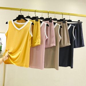 Damska odzież sutowa piżama pour femme studenckie koszulki kamizelki
