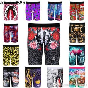 Varejo plus size S-XXXL masculino boxer shorts esportes apertados de secagem rápida cuecas elásticas praia marca respirável boxer pant304t