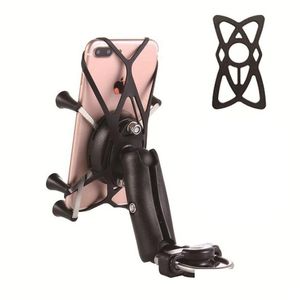 Car Holder Adjustable Motorcycle Bike Bicycle Mobile Phone Shockproof Handlebar Mount For Lg X 8 7 6 6S Plus Drop Delivery Mobiles M Dhlqo