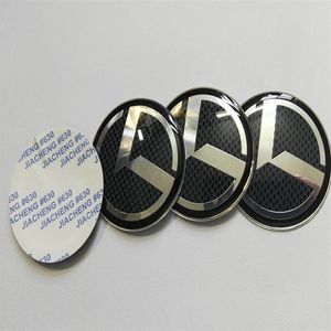 3D Black Carbon K Stake Emblem Naklejka 7pcs Zestaw FIT KIA NOWOŚĆ Forte YD K3 2014-2015 CAR EMBLEMS205D