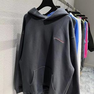 Mens Hoodies Sweatshirt Swillover Uzun Kollu Mens Giyim Yüksek Sokak Baskı Hoodies Pullover Kış Sweatshirts Top XXL XXXL279K