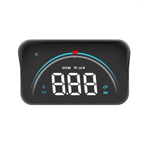 3 5 polegada universal carro head up display hud obd ii obd2 mph km h aviso de excesso de velocidade velocímetro digital display consumo de combustível te1258o