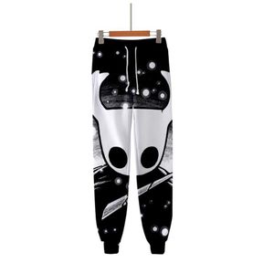 Calças masculinas unissex jogo oco cavaleiro suor 3d joggers calças homens mulheres streetwear hip hop sweatpants pantalon homme281d