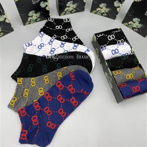 2021 Luxury stocking Designer men's and women's sock 5 pairs High quality sports socks winter with box235l