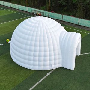 Lägg till önskelistan Sayok-Outdoor Uppblåsbar pyramidtält igloo Dome Bubble Tält 6m diameter bröllopsmässigt dekoration