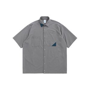 New 3 Men Shirt7コットン生地カジュアルファッションクラシックカラー快適なマルチマウスルーズメンクイックドライウィンドブレイカーシャツcoupl223c