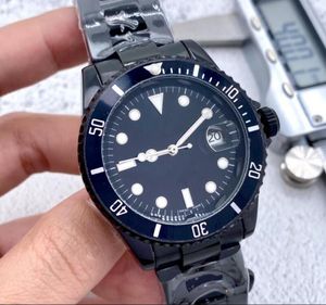 Top brand men's Watches high-quality Mechanical Wristwatches Noctilucent light All black wrist-watch Automatic Date designer diving lady Sapphire Watch Bracelet