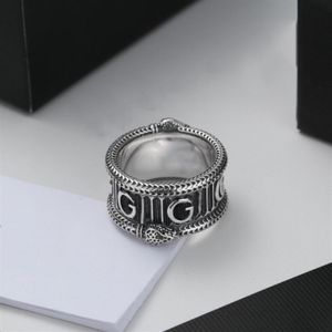 メンズの女性婚約指輪のためのレターG LuxurysデザイナーリングラブリングファッションジュエリーボックスD218264Z233C