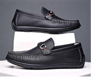 Leather Casual Shoes for Men Shoes Design Sneakers Man Comfortable Leather Shoes Men Loafers