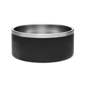 Boomer Dog Bowls 32 oz rostfritt stål icke-halktumlar dubbla väggvakuumisolerade stora kapacitet 32 ​​oz hundskål husdjur levererar 255p