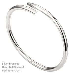 cuff bangle love bangle nail bracelet designer chains diamond screw clovers necklace men luxury jewelry tennis mens luxury flower 258S