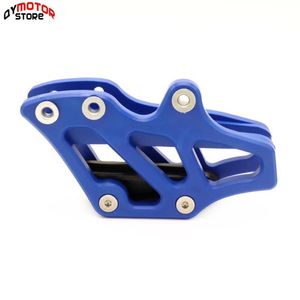 Teile Kunststoff Motorrad Off Road Enduro Blau Kettenführung Schutz Für YZ125 YZ250 YZ250FX YZ450FX YZ250F YZ450F WR250F WR450F 2007-2220t