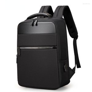 Schultaschen Herren Rucksäcke Multifunktions wasserdichte Tasche Große Kapazität Rucksack Männlich Für Laptop Tragbare Business Bagpack USB Aufladen