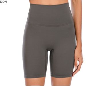 LL High Waist Yoga Shorts Slim Fit Butt Lift Gym Running Quick Dry Breathable Elastic Leggings Custom Womens Push Up Ruched Sports Pants Casual Workout
