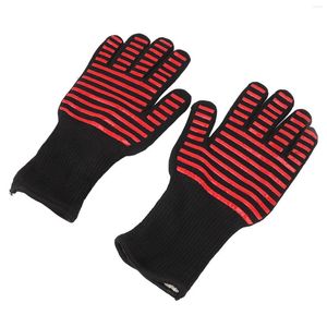 Disposable Gloves BBQ Fire Anti Slip Silicone Sturdy Flame Retardant High Temperature Resistant Microwave Oven For Industrial