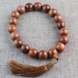 Strand Factory Wholesale Myanmar Grass Rosewood Beads Car Pendant Gear Rearview Mirror Buddha Rosary Ornament