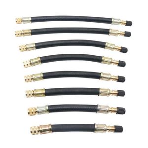 Intake Pipe Vehicle Tire Vae Hoses Various Braided Flexible Inflatable Rubber Hose Steel Wire Car Wheels Tyre Vaes Stems Extensions Dhnif