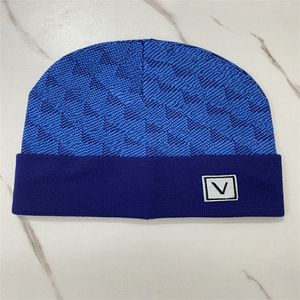 L 2023 Moda Beanie chapéus de grife Chapéus de caveira masculina e chapéus de feijão feminino outono / inverno chapéus de malha quente chapéus de marca de esqui chapéus de caveira xadrez de alta qualidade chapéus térmicos de luxo V3