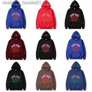 Men's Tracksuits Designer hoodie pink hoodie Men's Hoodies Sweatshirts Puff Print Sp5der Hoodie Spider Web Sweatshirts Pullover High Quality Heavy Fabric L2 L230916