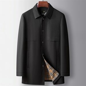 2023 New Style Men's Trench Coats Men Jackets Harajuku Pocket Overcoat Male Casual Outwear Hip Hop Streetwear Long Trench Coats
