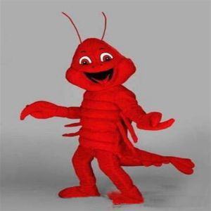 2020 fabbrica di sconto costumi personalizzati della mascotte dell'aragosta rossa costumi di Halloween per adulti festival del costume della mascotte degli animali fan3474