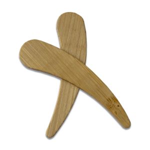 6 cm kosmetiskt verktyg bambu stick spatula skrapsked