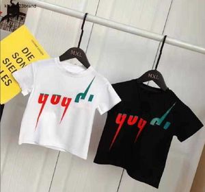 Summer Children's Short Sleeve kids T-shirts Girls Boys mixture color Letter Pattern t shirts fashion Tees Tops for child size 100-150cm