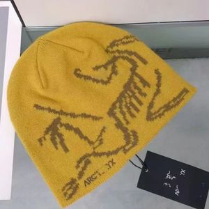 Caps GROTTO TOQUE Cashmere Designer Women's Men's Beanie Fashionable Knitted Hat Ancient Bird