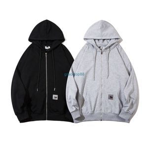 La4h Erkek ve Kadın Hoodies Sweatshirts Tasarımcı Moda Markası Kahart Carhat Sonbahar Kış Yeni Fermuarlı Klasik Klasik Gevşek Dış Giyim Trend