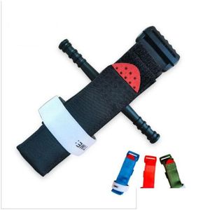 Outdoor Gadgets Portable First Aid Quick Slow Release Buckle Medical Military Tactical One Hand Emergency Tourniquet Strap For Hiking Dhofl